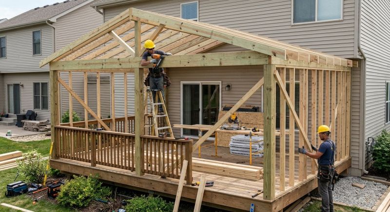 Deck Enclosure Construction in Knoxville, TN