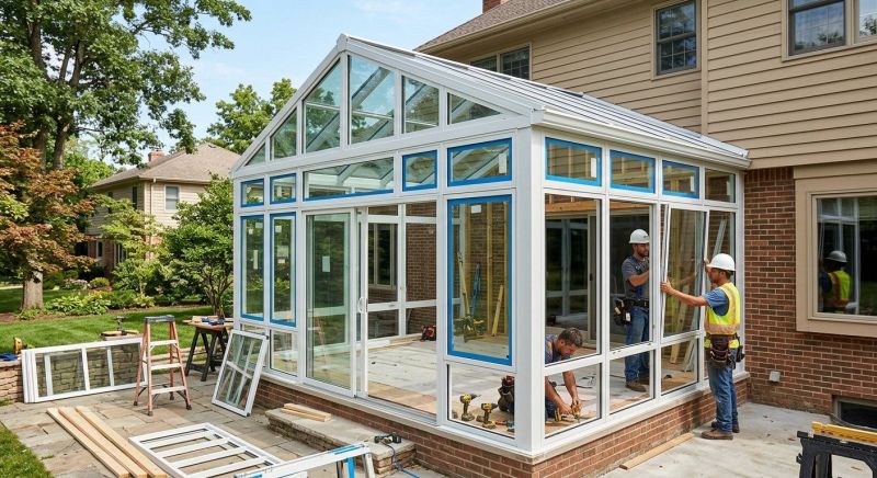 Four Season Room Installation in Cincinnati, OH