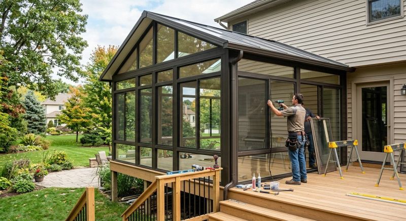 Three Season Room Installation in Boulder, CO
